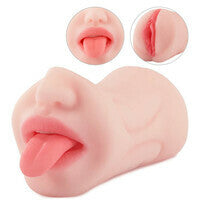 5.9-Inch Realistic Mouth with 3D Teeth and Tongue Pocket Pussy Pocket Pussy - Tophatter Daily Deals