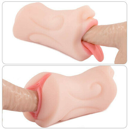 5.9-Inch Realistic Mouth with 3D Teeth and Tongue Pocket Pussy Pocket Pussy - Tophatter Daily Deals