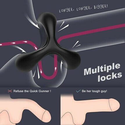 SHANDE - Erection Enhancing Penis Ring Penis Rings - Tophatter Daily Deals