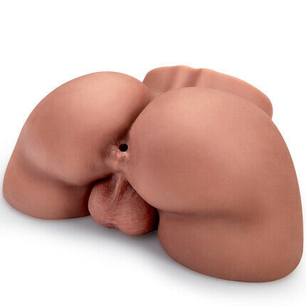 Acmejoy - 6.2lbs Brunet Doggy-Style Dangling Balls Derriere Fun Realistic Butt Masturbator Brown Masturbators - Tophatter Daily Deals