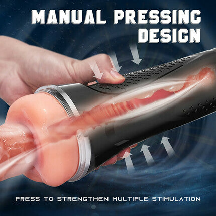 Honeycomb Realistic Asshole Manual Sucking Male Masturbation Cup Masturbation Cup - Tophatter Daily Deals