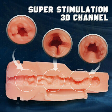 Honeycomb Realistic Asshole Manual Sucking Male Masturbation Cup Masturbation Cup - Tophatter Daily Deals