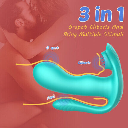 Acmejoy - 3 In 1 Wearable Vibrators Anal Toys - Tophatter Daily Deals