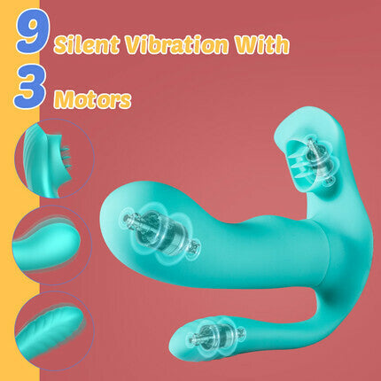 Acmejoy - 3 In 1 Wearable Vibrators Anal Toys - Tophatter Daily Deals