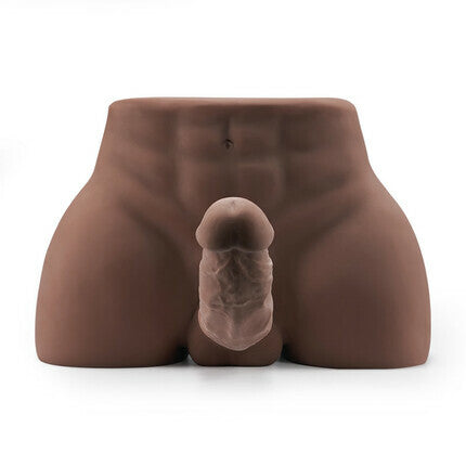 8.5 lbs Hunky Unisex Butt with Bendable Penis Anal Entry Masturbators - Tophatter Daily Deals