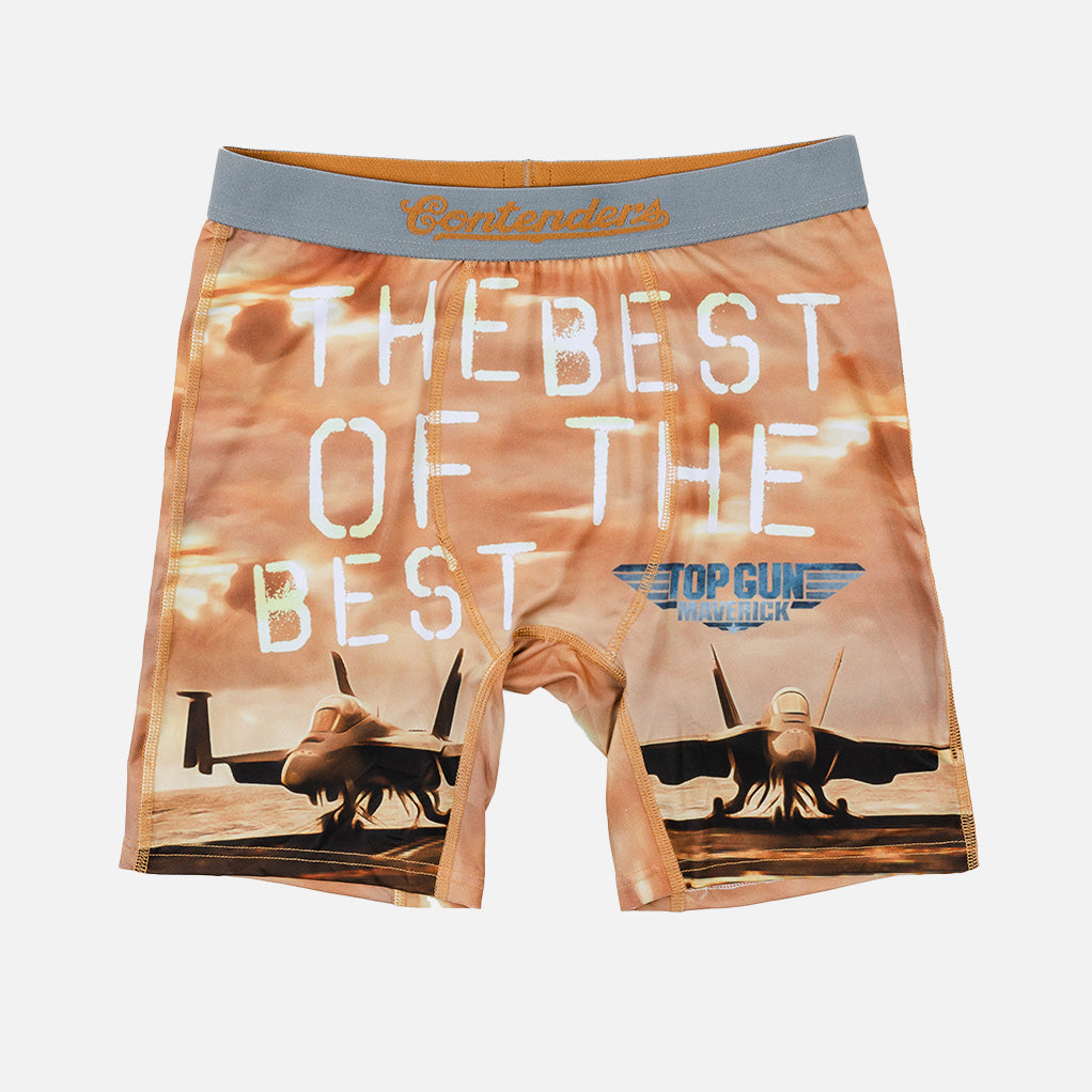 Contenders Clothing Top Gun: Maverick Best Of The Best Brief Copper Underwear - Tophatter Daily Deals
