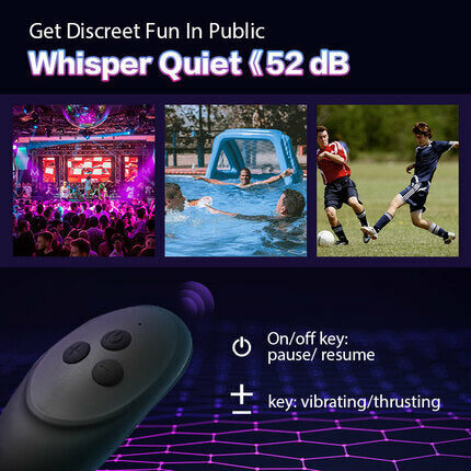 Moore - Thrusting Remote Control Prostate Massager Anal Toys - Tophatter Daily Deals