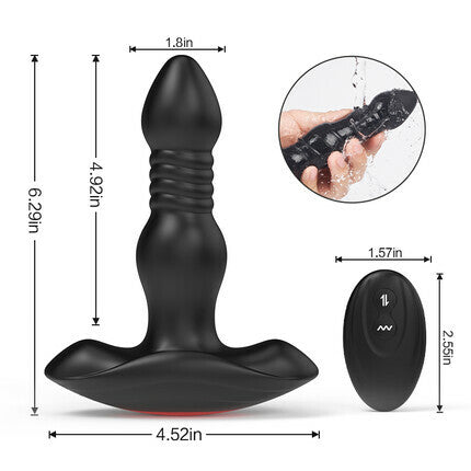 AcmeJoy Thrusting App Control Prostate Massager Anal Toys - Tophatter Daily Deals