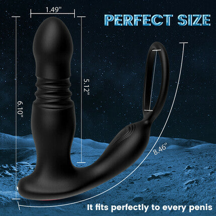 GURIN - Vibrations Thrusts Prostate Massager Anal Toys - Tophatter Daily Deals