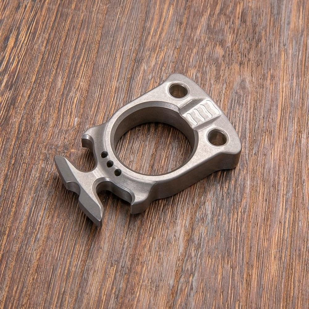 2022 Scarab Tactical Single Finger Knuckles Brass Knuckles - Tophatter Daily Deals