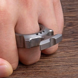2022 Scarab Tactical Single Finger Knuckles Brass Knuckles - Tophatter Daily Deals