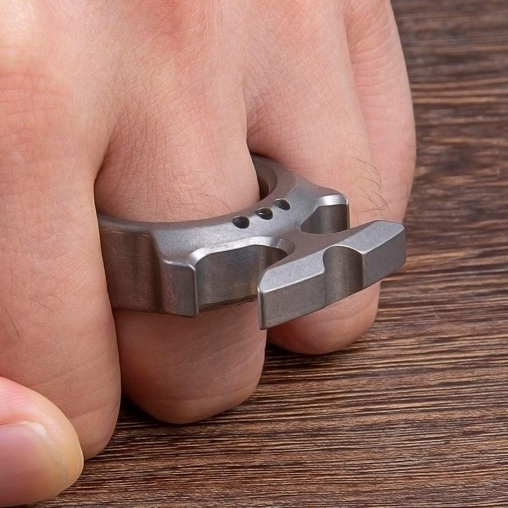 2022 Scarab Tactical Single Finger Knuckles Brass Knuckles - Tophatter Daily Deals