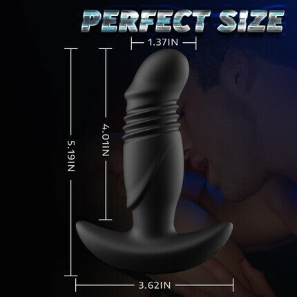 JOAIDA Prostate Massager with APP Control 3 Thrusts & 9 Vibrations Anal Toys - Tophatter Daily Deals