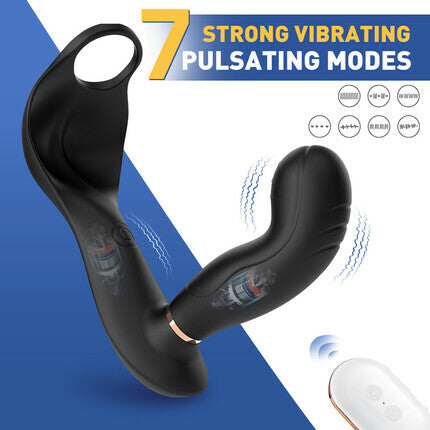 Vibrations Pulsations Heating Anal Toy Anal Toys - Tophatter Daily Deals
