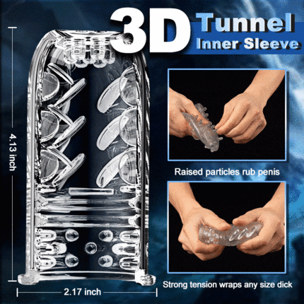 ACMEJOY - Thrusting Spinning Male Masturbator Masturbation Cup - Tophatter Daily Deals