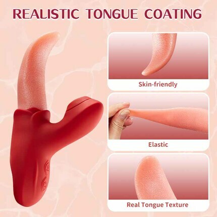 Licker - Flapping Tongue Licking Vibrator Vibrators - Tophatter Daily Deals
