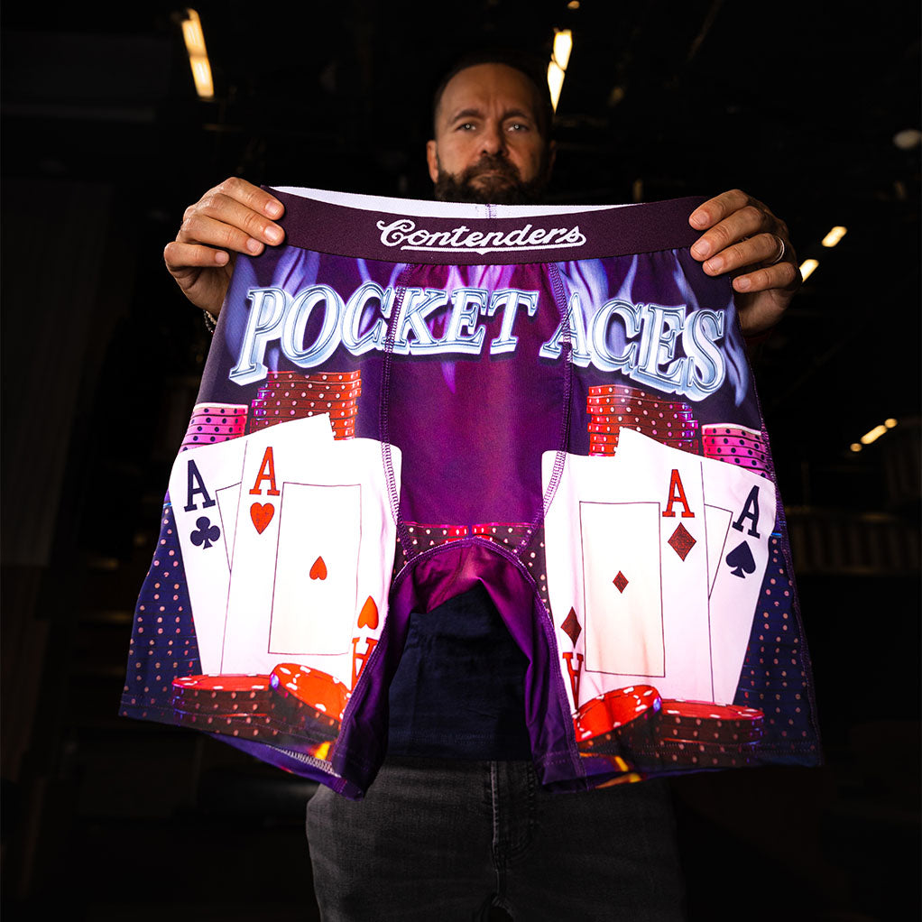 Contenders Clothing Daniel Negreanu Pocket Aces Brief Underwear - Tophatter Daily Deals