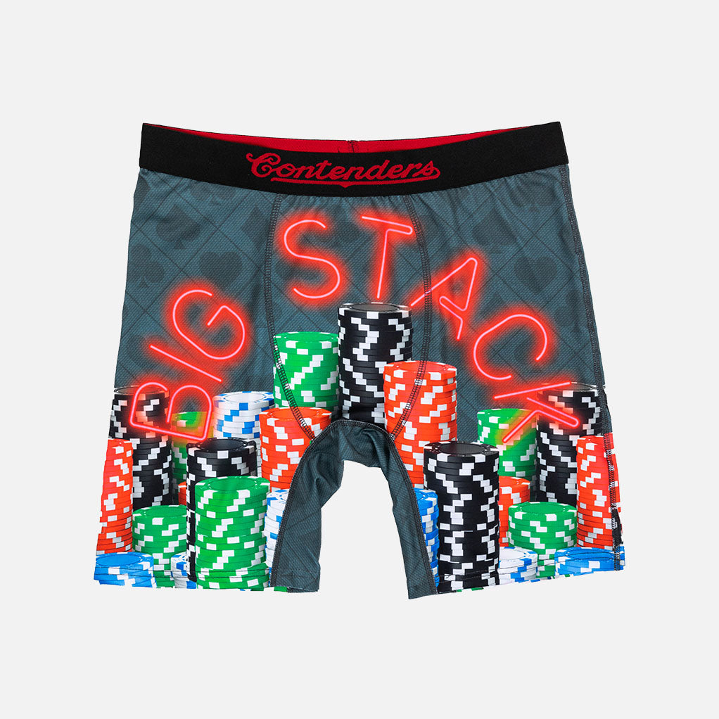 Contenders Clothing Daniel Negreanu Big Stack Brief Black Underwear - Tophatter Daily Deals