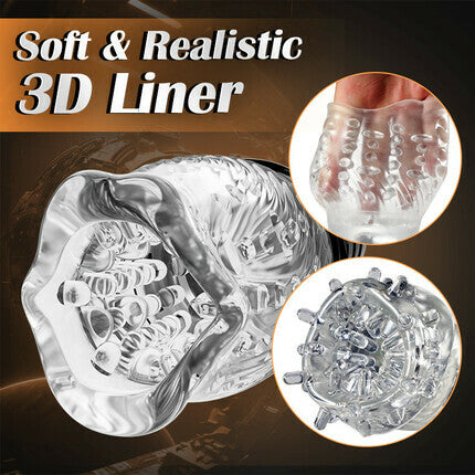 TORNADO - Rotating Vibrating Masturbation Cup Masturbation Cup - Tophatter Daily Deals