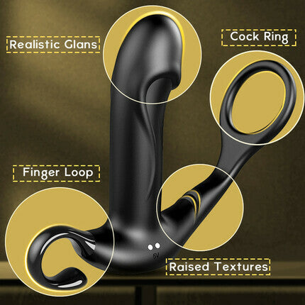 AcmeJoy Finger Loop Thrusting Prostate Massager Anal Toys - Tophatter Daily Deals