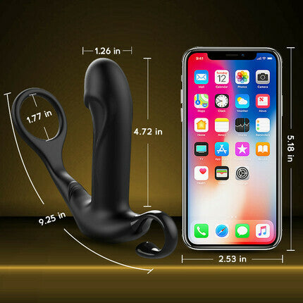 AcmeJoy Finger Loop Thrusting Prostate Massager Anal Toys - Tophatter Daily Deals