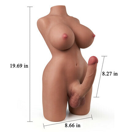 Acmejoy - 19.18 lbs E-cup Hermaphroditic Realistic Doll Masturbators - Tophatter Daily Deals
