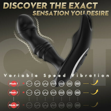 Tango - 180° Adjustable Shaft Prostate Massager Anal Toys - Tophatter Daily Deals