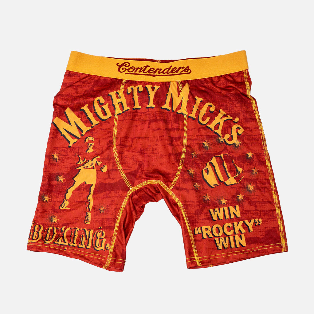 Contenders Clothing Rocky Mighty Mick's Gym Brief Maroon Underwear - Tophatter Daily Deals