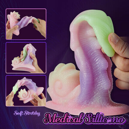 Coke 7.48 Inch Rainbow Dildo with Suction Cup Dildos - Tophatter Daily Deals