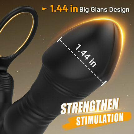 SPY - Thrusting Vibrating Prostate Massager Anal Toys - Tophatter Daily Deals