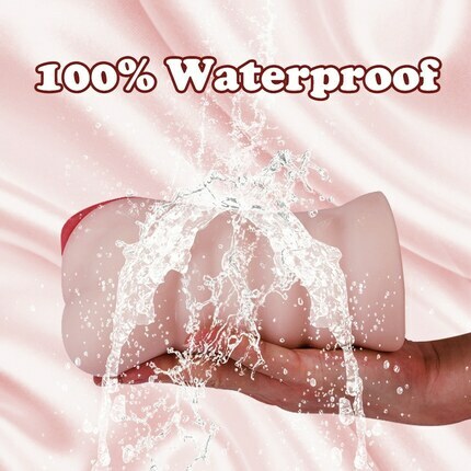 AcmeJoy 10 Vibrations 3D Realistic Textured Pocket Pussy and Tight Anus Sex Stroker Pocket Pussy - Tophatter Daily Deals