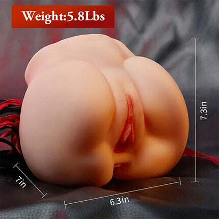 Acmejoy - 5.8 lbs Vagina and Ass Male Masturbator Masturbators - Tophatter Daily Deals