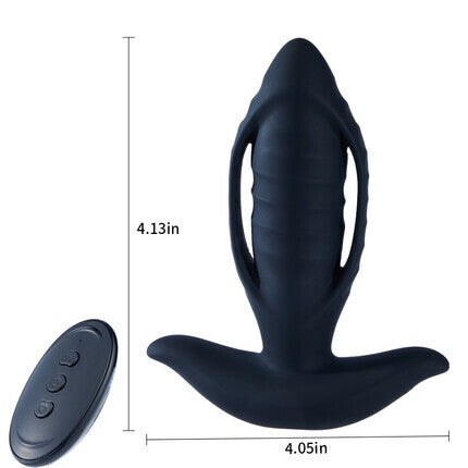 AcmeJoy Thrusting Remote Control Butt Plug Anal Toys - Tophatter Daily Deals