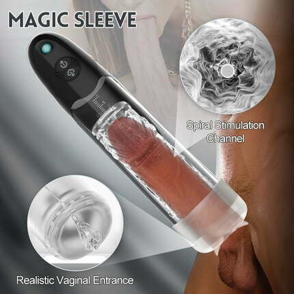 WaterSamurai - 3 Frequencies One-click Deflation Vacuum Suction Penis Pump Penis Pumps - Tophatter Daily Deals