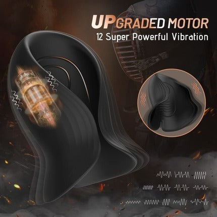 ACMEJOY - 12 Super Vibrating 2 in 1 Male Penis Vibrator Glans Trainer - Tophatter Daily Deals