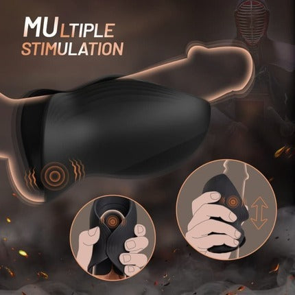 ACMEJOY - 12 Super Vibrating 2 in 1 Male Penis Vibrator Glans Trainer - Tophatter Daily Deals