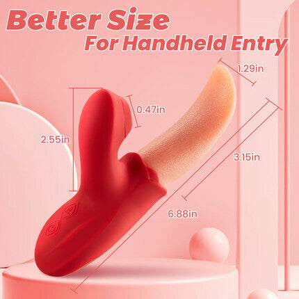 Licker - Flapping Tongue Licking Vibrator Vibrators - Tophatter Daily Deals