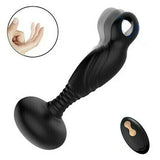 AcmeJoy Remote Control Prostate Massager Black Anal Toys - Tophatter Daily Deals