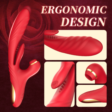 Acmejoy - Thrusting Sucking Vibrator Vibrators - Tophatter Daily Deals