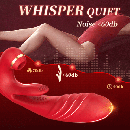 Acmejoy - Thrusting Sucking Vibrator Vibrators - Tophatter Daily Deals