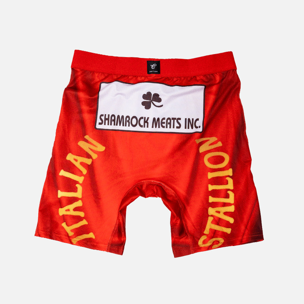 Contenders Clothing Rocky Shamrock Meats Brief Red Underwear - Tophatter Daily Deals