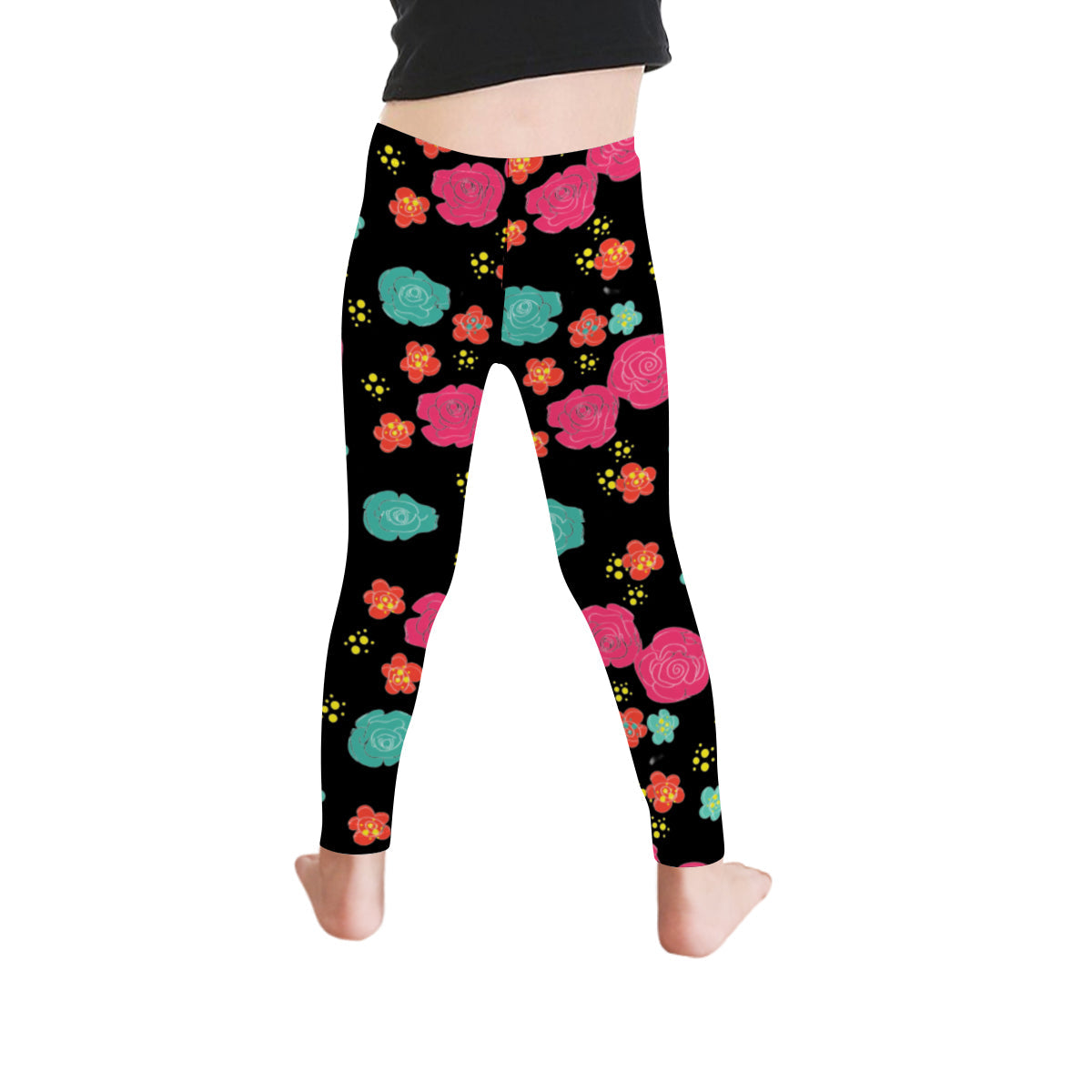 All-Over Print Girls Leggings (Model L06) white - Tophatter Daily Deals