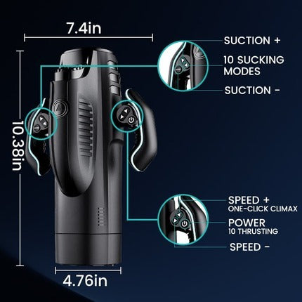 Leten - Thrusting Sucking Masturbation Cup Masturbation Cup - Tophatter Daily Deals
