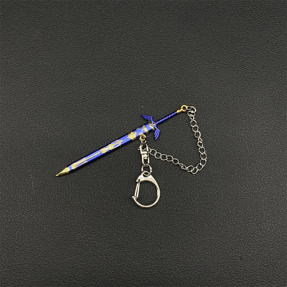 Switch Hot Game Tear of Kingdom Weapon Keychain Pendants Master Sword B - Tophatter Daily Deals
