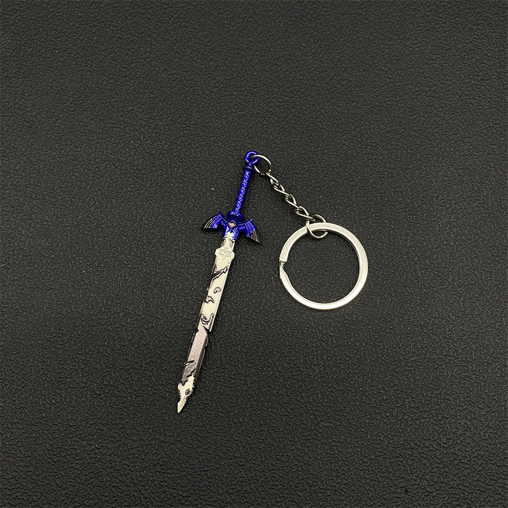 Switch Hot Game Tear of Kingdom Weapon Keychain Pendants Damaged Master Sword - Tophatter Daily Deals