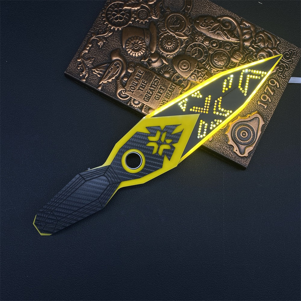 Champions 2023 Kunai Acrylic Game Weapon Lamp Replica - Tophatter Daily Deals