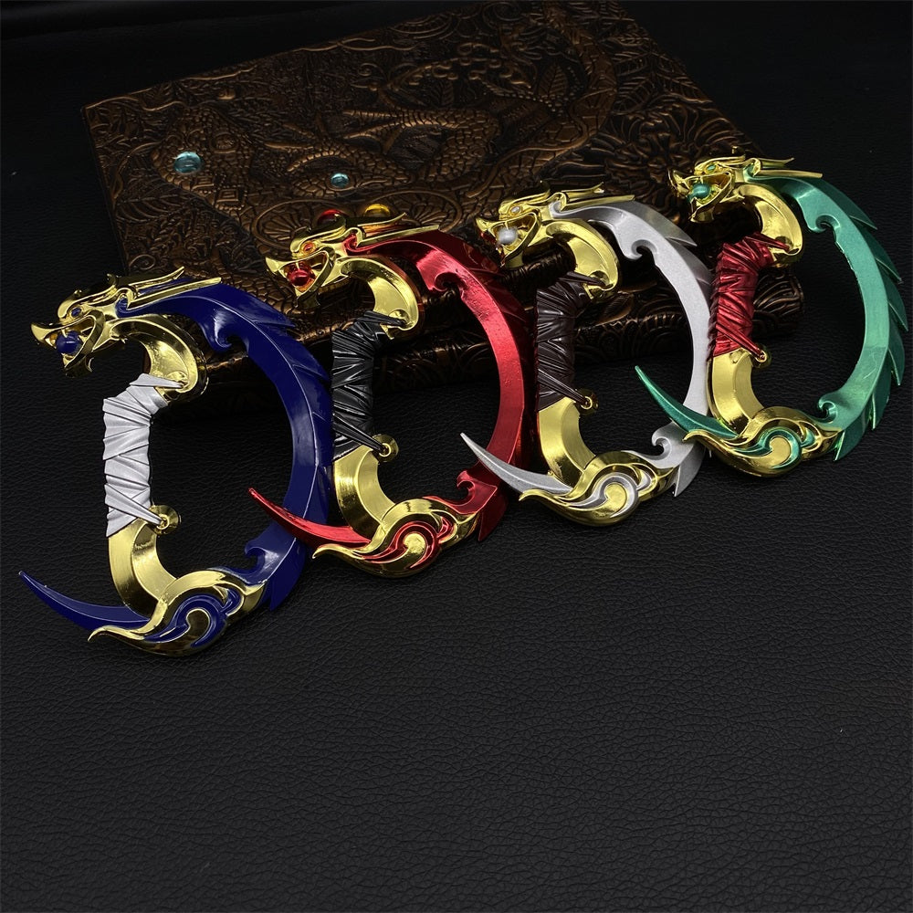 Metal 4 Color Blades Of Imperium Blunt Blade Replica Model - Tophatter Daily Deals