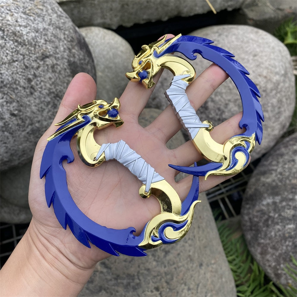 Metal 4 Color Blades Of Imperium Blunt Blade Replica Model - Tophatter Daily Deals