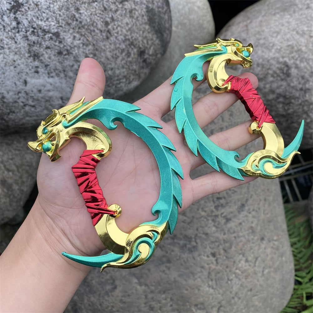 Metal 4 Color Blades Of Imperium Blunt Blade Replica Model - Tophatter Daily Deals