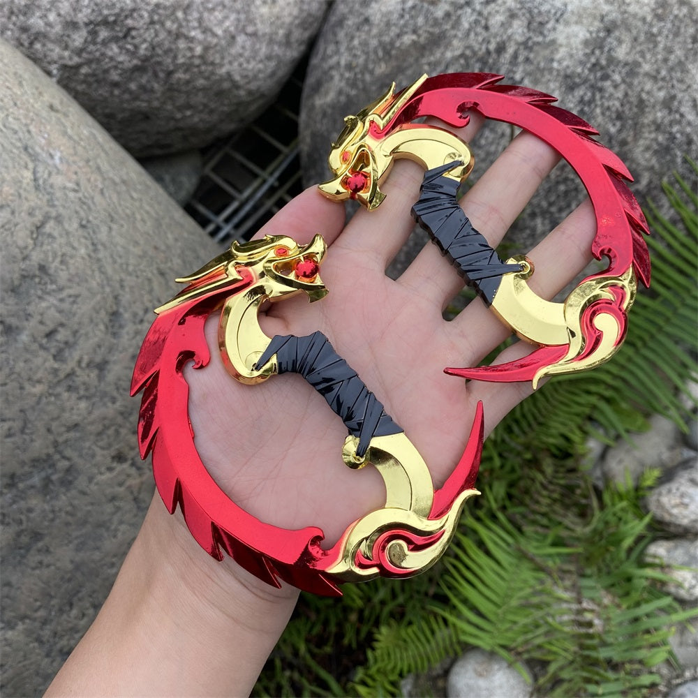 Metal 4 Color Blades Of Imperium Blunt Blade Replica Model - Tophatter Daily Deals